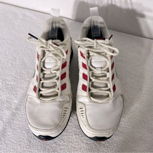 Vintage Nike Impax Atlas 2 White Red Lace Up Trainers Athletic Sneakers 8 - Picture 3 of 15